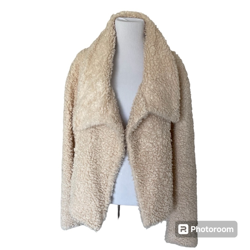 Cream Sherpa FAVLUX Jacket